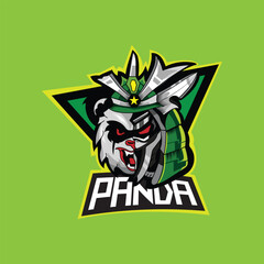 green samurai panda esport logo