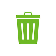Green bin icon