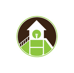 Playground icon. Monochrome style design from city elements collection.