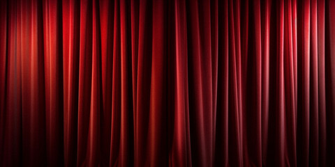 Velvet curtains, created with generative AI technology