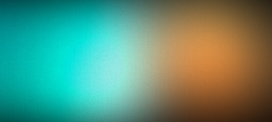 Fototapeta premium Blue glow burnt orange red fiery golden brown black abstract background for design. Color gradient, ombre. Rough, grain, noise. Colorful bright spots.