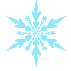 Fototapeta na wymiar snowflake illustration