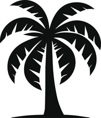 palm tree isolated image illustration