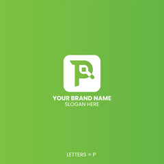 Creative letter logo design for business brands Vector Illustration