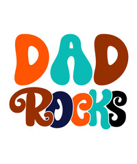 Father's Day Retro SVG design, Dad Retro SVG design, Dad Retro design, Dad SVG design