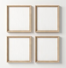 blank_picture_frame_on_an_empty_white_wall