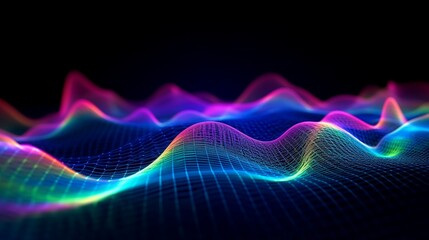 sound frequency illustration
-Generative AI 