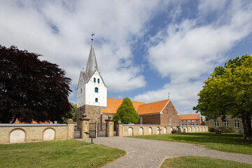 Sct. Jacobi Church in Varde city, was probably built between the years 1150 and 1225, and is a very historic and beautiful church,Denmark