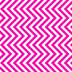 Classic pink and white chevron seamless pattern. Seamless zig zag pattern background. Regular texture background. Classic pattern. Retro and vintage design. 