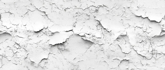 rough white plaster wall background texture overlay  stucco or cement grayscale displacement