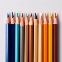 color pencils, assorted colored pencils
