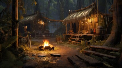 Survival Game Environment Art