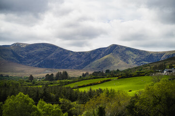 Fototapeta premium landscape in the mountains