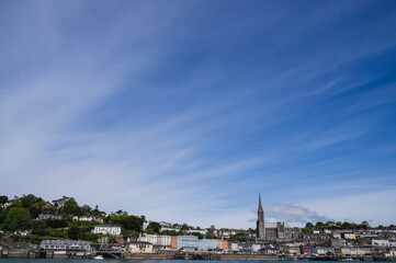 View of the town Cobh, Ireland