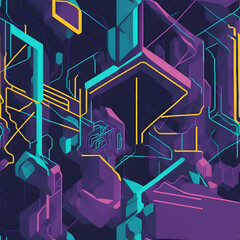 abstract background. AI generated