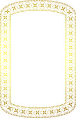 Rectangle Shape luxury Gold frame Golden vector Flower frame wreath floral picture frame background design decoration wedding celebration anniversary valentine new year easter Christmas