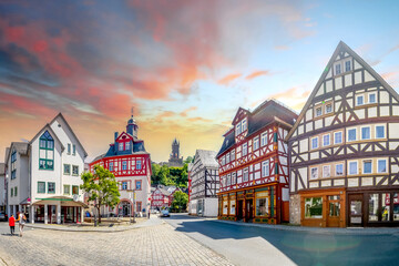 Altstadt, Dillenburg, Deutschland 