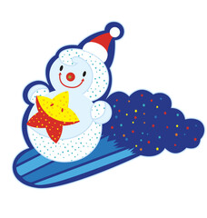 Snowman Star