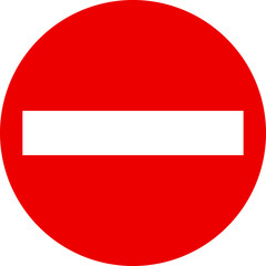 Obraz premium Do Not Enter Sign