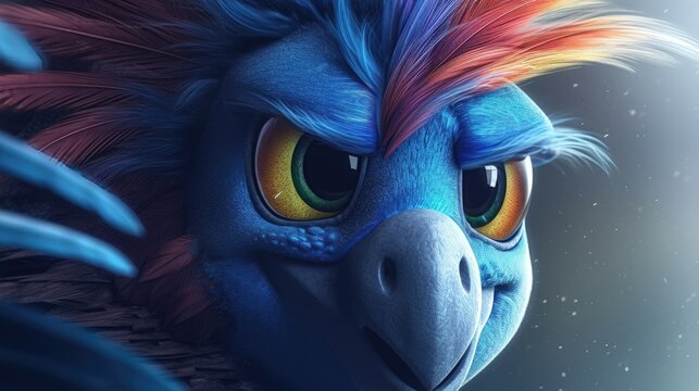 Rainbow Dash, closeup, magical, equestria