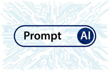 Prompt conversational chat query AI artificial intelligence technology concept