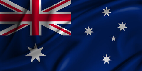 Flag of Australia 3D Model