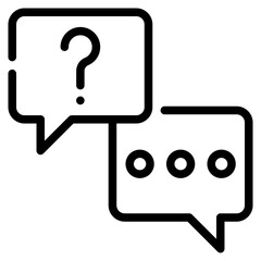 Question Bubble Chat Icon