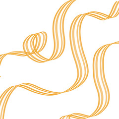 Ribbon bow celebration decoration.