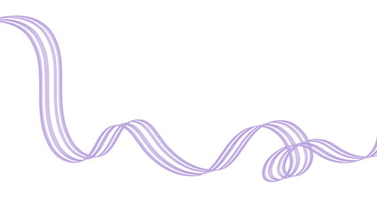 Ribbon bow celebration decoration.