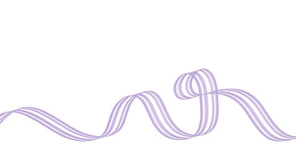 Ribbon bow celebration decoration.