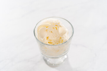 Homemade whipped cream