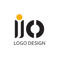 letter io for logo company design template