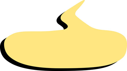 speech bubble illustration. colored text bubbles