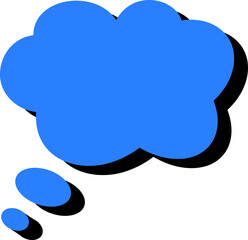 speech bubble illustration. colored text bubbles