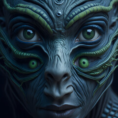The Cosmic Clash: An Epic Encounter of Alien Warriors
