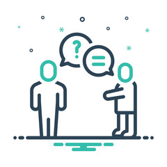 Mix icon for responding 