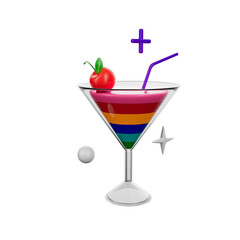 LGBT 3D Illustration Object