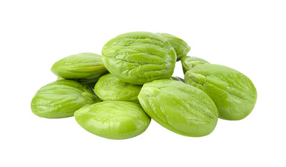 Bitter bean on transparent png