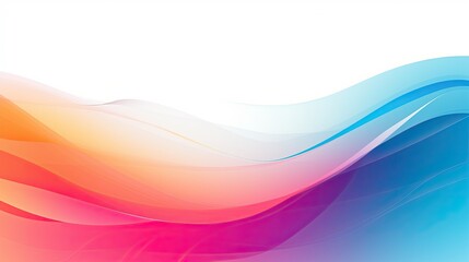 Fototapeta premium Abstract background with clean and colorful aesthetics for your project
