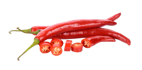 red chili on transparent png