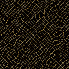 Wavy Lines Pattern Seamlessly Tiling