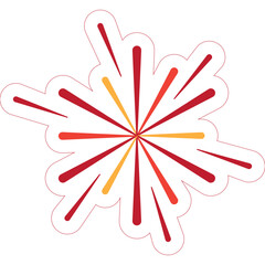 Set of weather sticker cartoon character