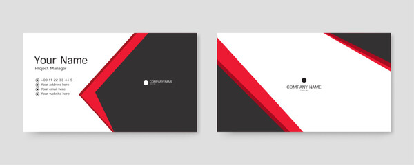 modern business card template