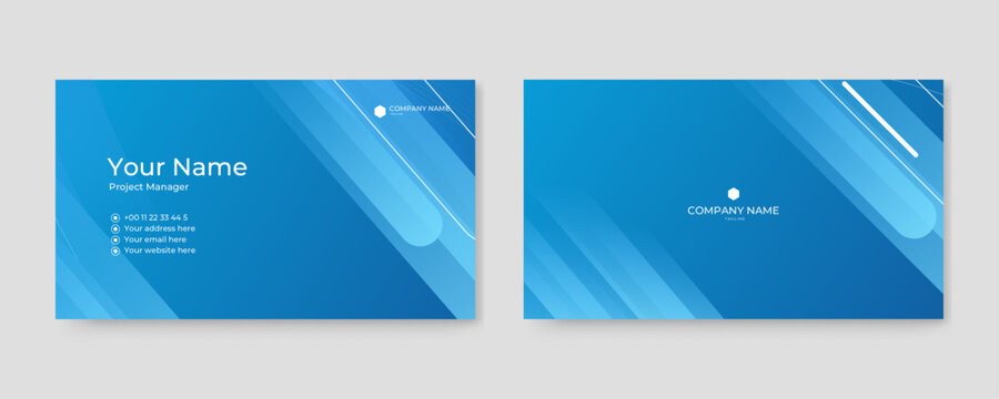 modern business card template