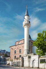 Fototapeta na wymiar Ahmediye Mosque, part of Ahmediye Islamic Complex, located in Uskudar district, in the Asian side of Istanbul, Turkey