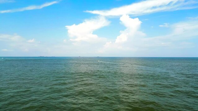 beautiful devbag beach bird eye view in malvan