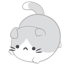 Fat cat, cute fat cat