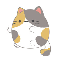 Fat cat, cute fat cat