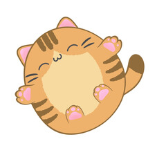 Fat cat, cute fat cat