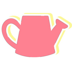 Spring or summer set of hand drawn elements. Flowers and leaves. Objects of nature and the environment. Vector collection of various design elements.